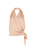 Telena Halter Top - Powder Blush