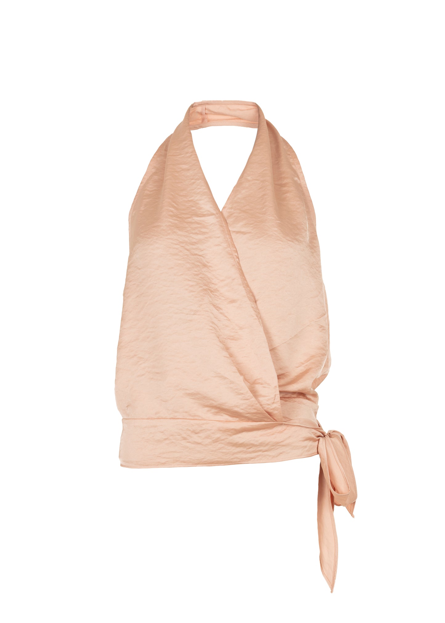 Telena Halter Top - Powder Blush