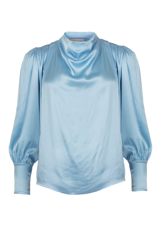 Teske Ls Blouse Ice blue