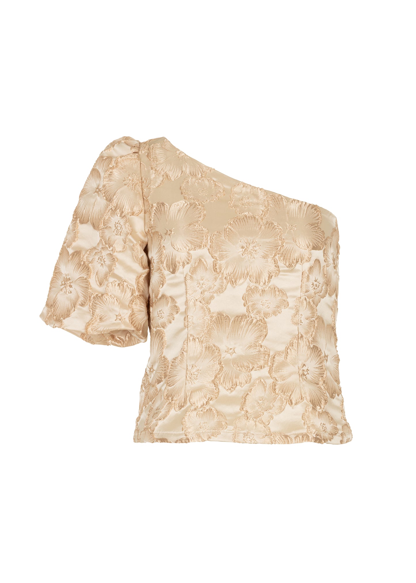 Tess One-Shoulder Top - Sandy Beach