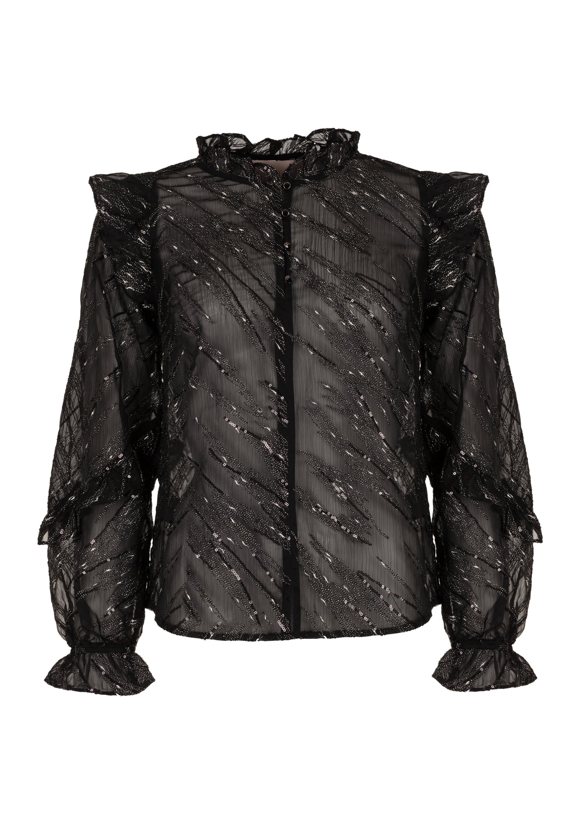Belva Blouse Zwart