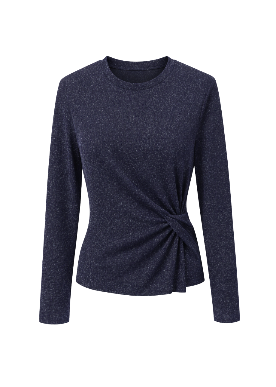 Tiana Top - Blue Glimmer