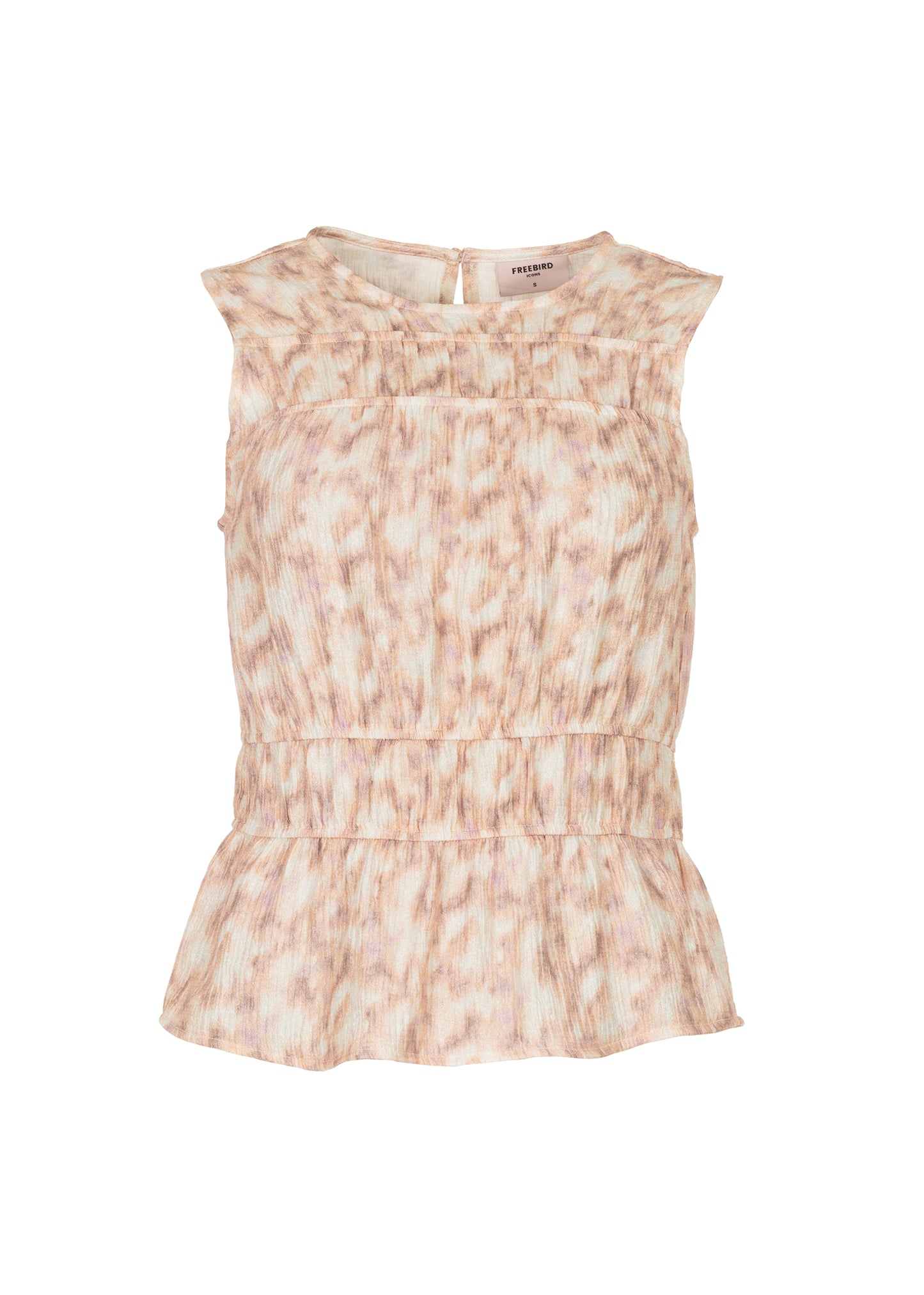 Tiff Sleeveless Top - Powder Blush