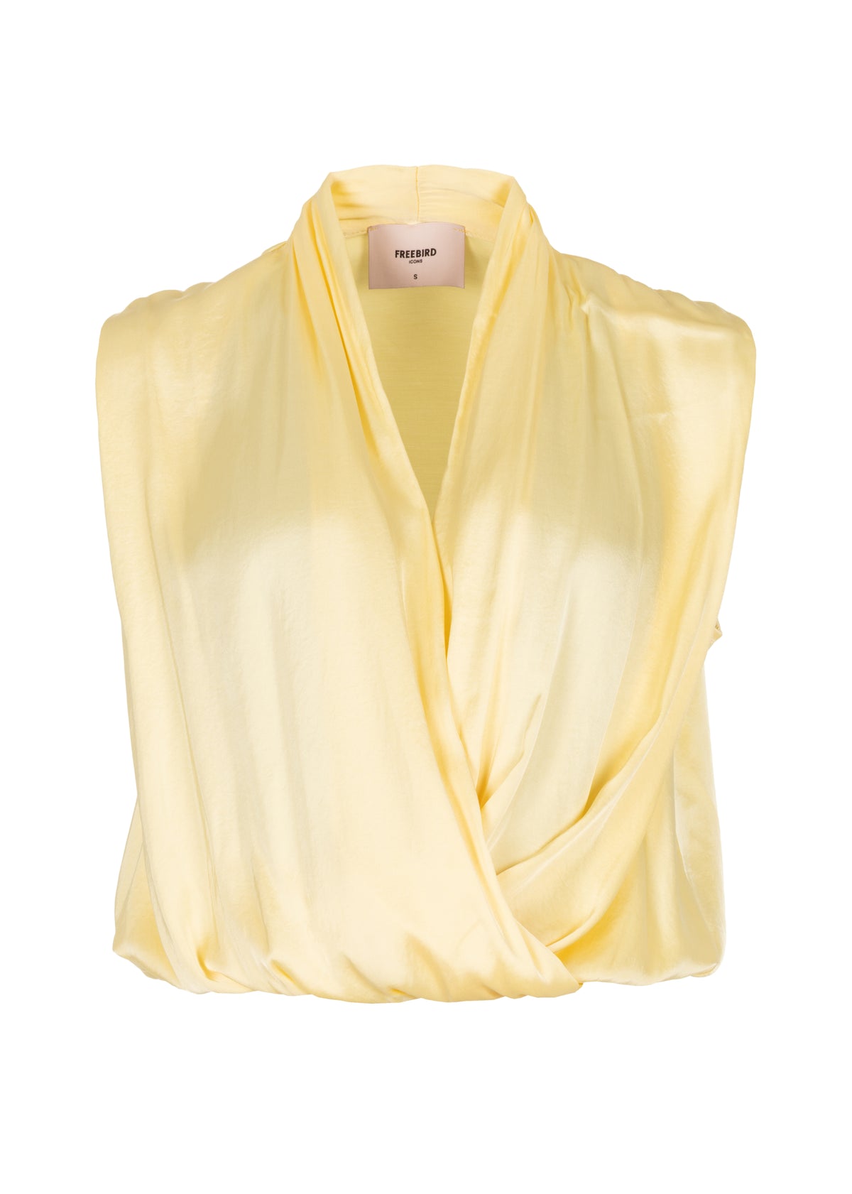 Tjitske Short Sleeve Top - Butter Yellow