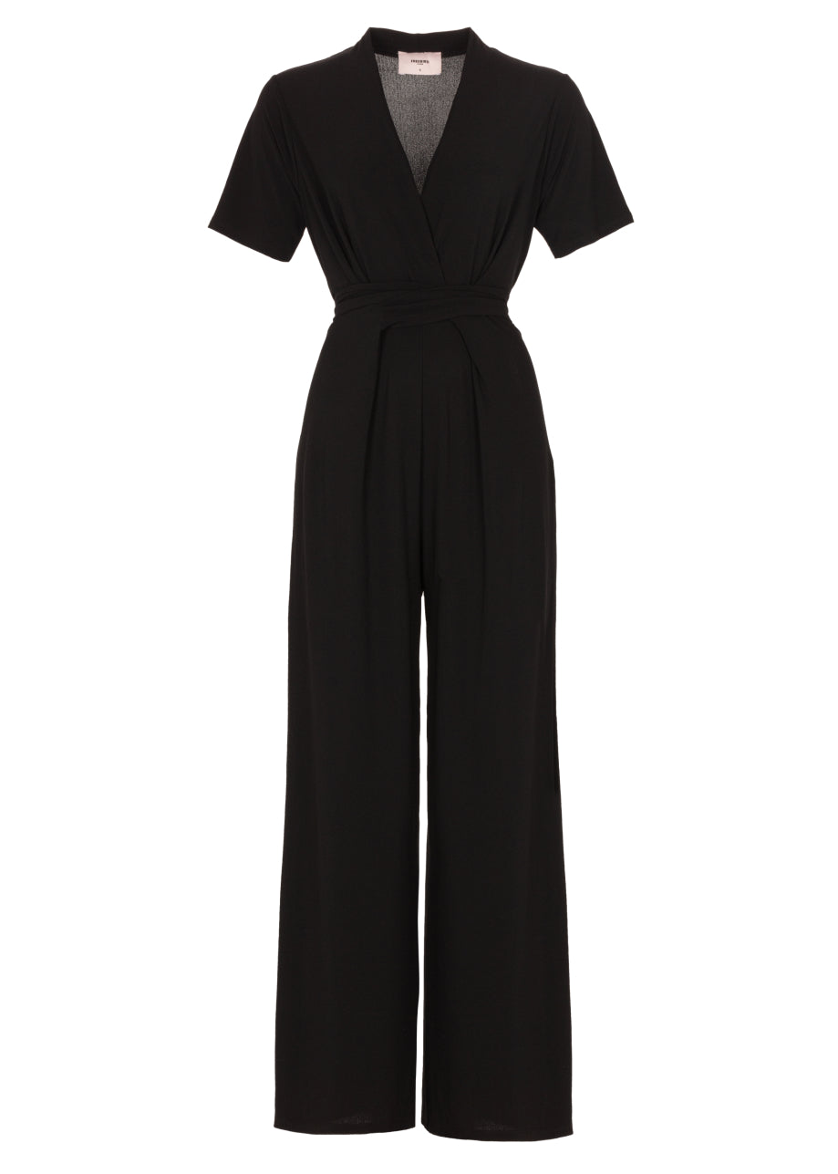 Vasili Ss Jumpsuit Black