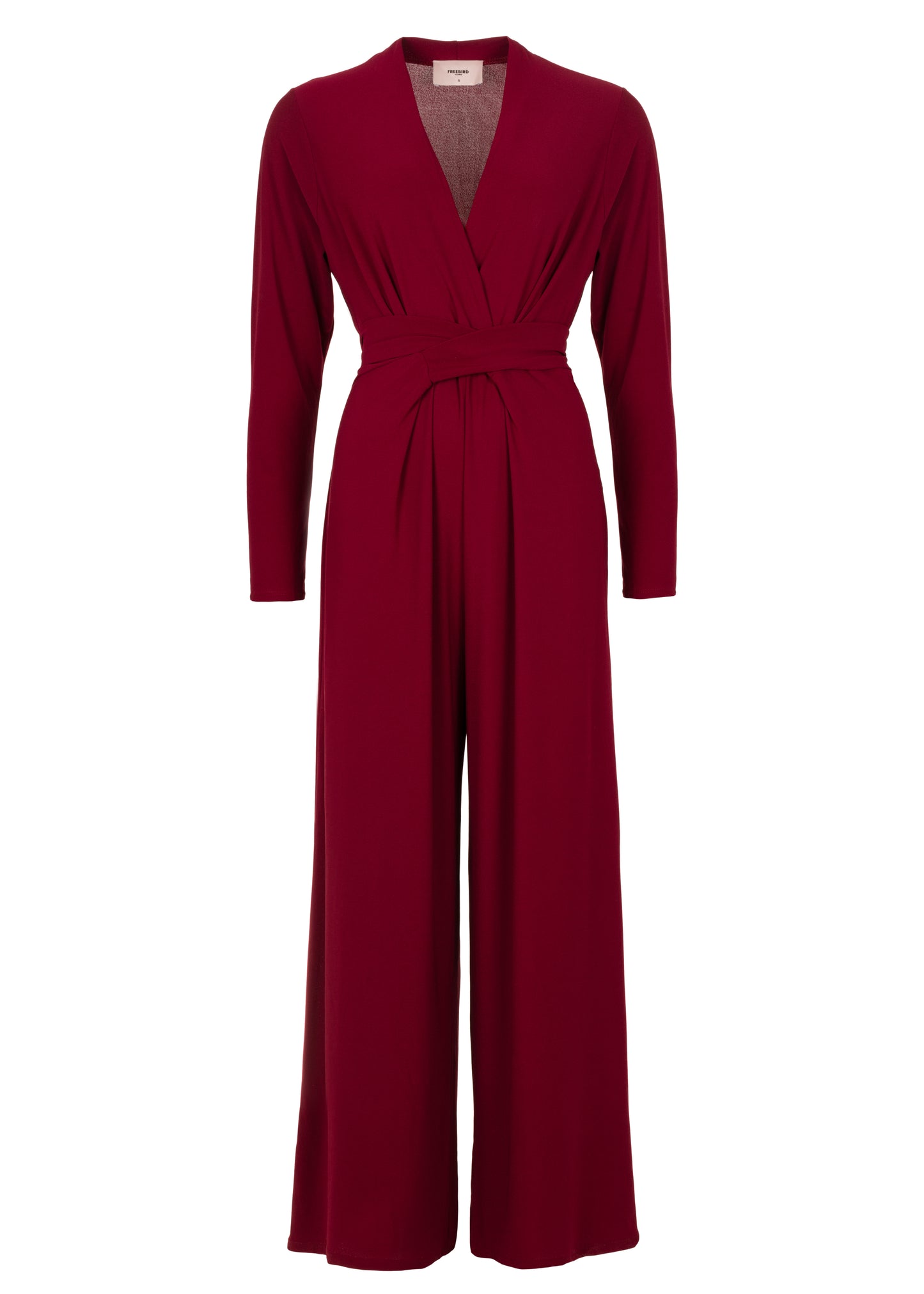 Vasili Jumpsuit LS Rood