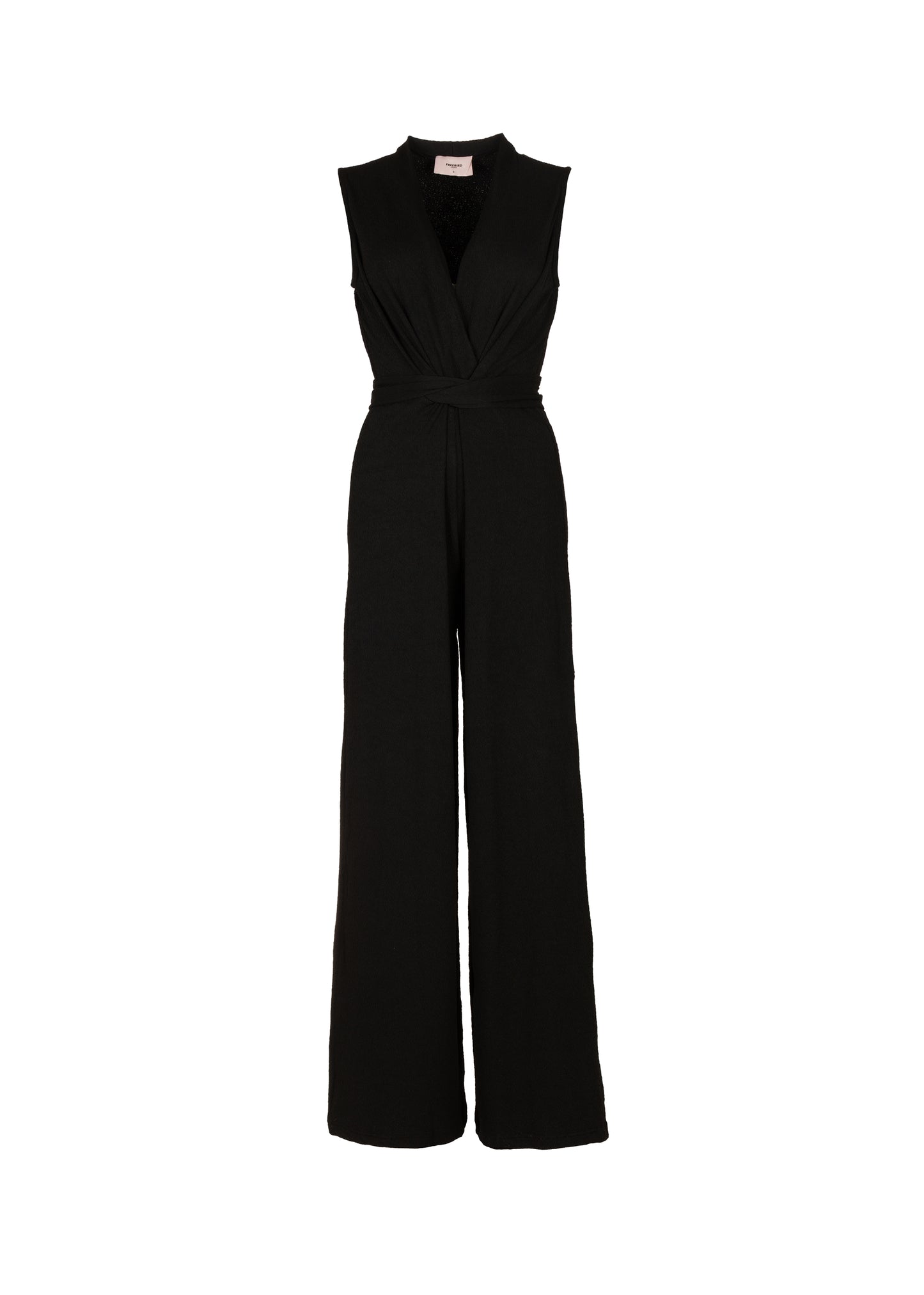 Vasili Sleeveless Jumpsuit - Black