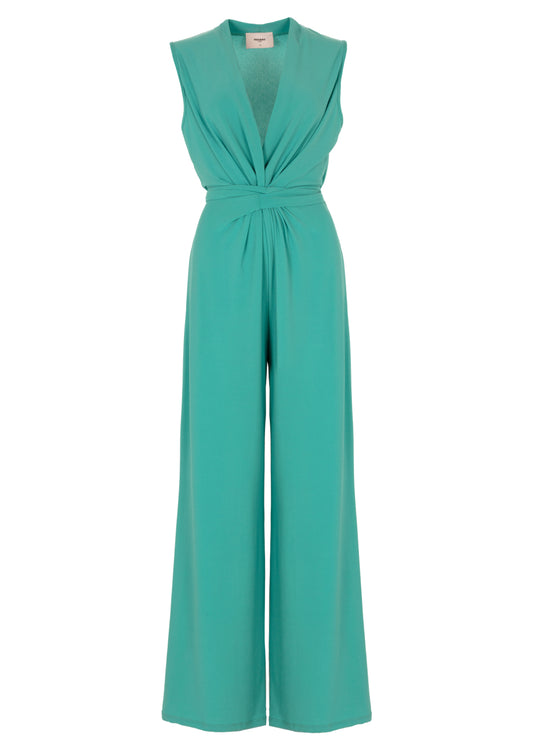 Vasili Sl Jumpsuit Turqoise