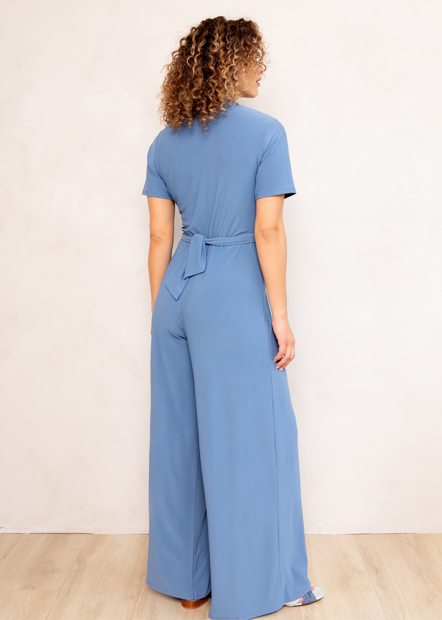 Vasili Ss Jumpsuit Moon blue