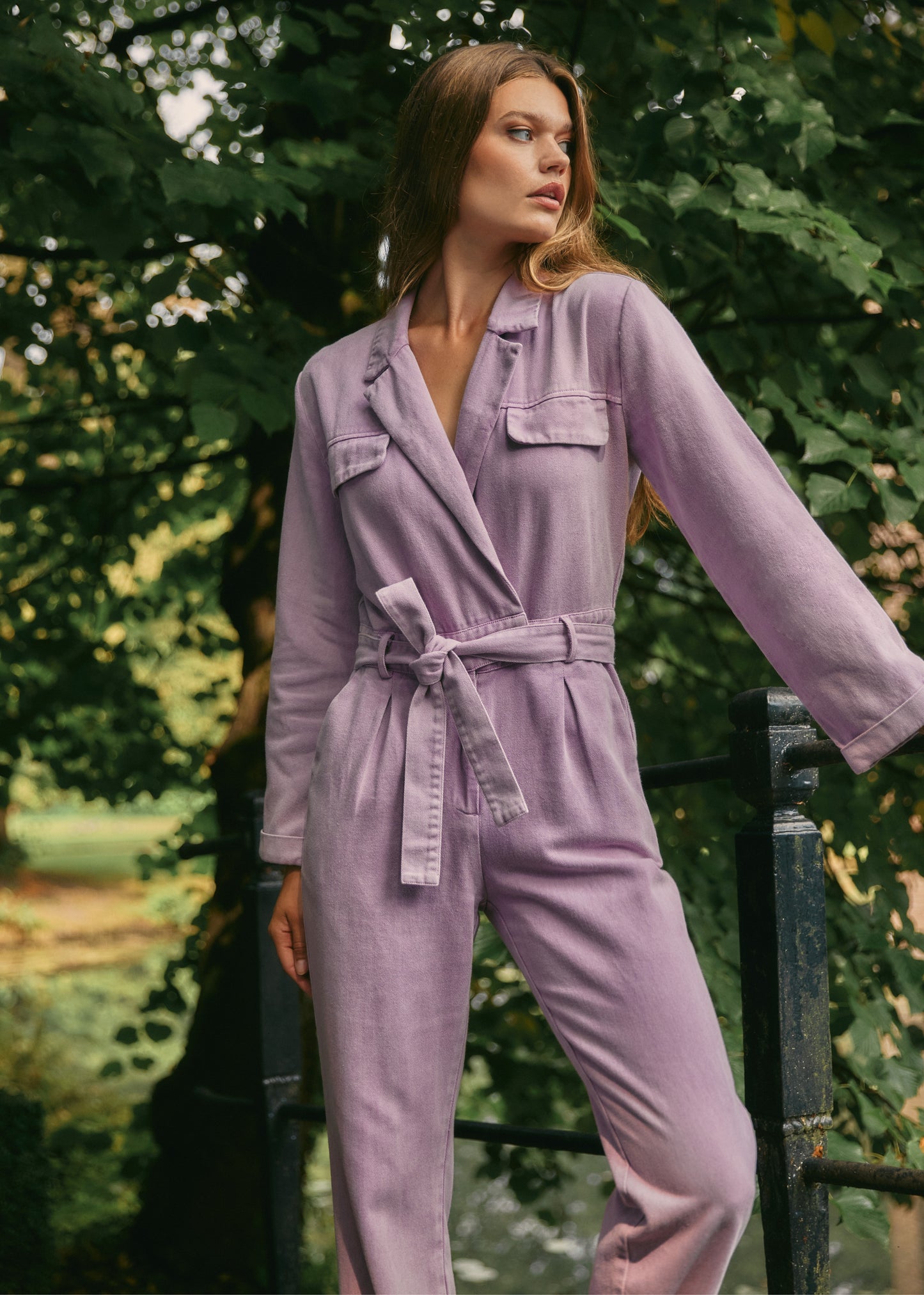 Yael Jumpsuit Light purple