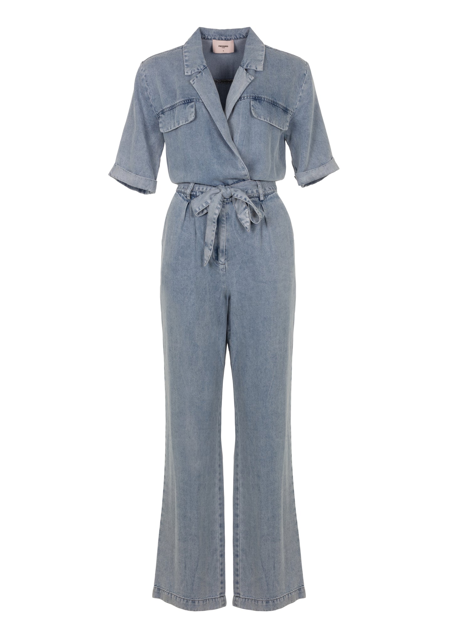 Yael SS Jumpsuit Mid blue