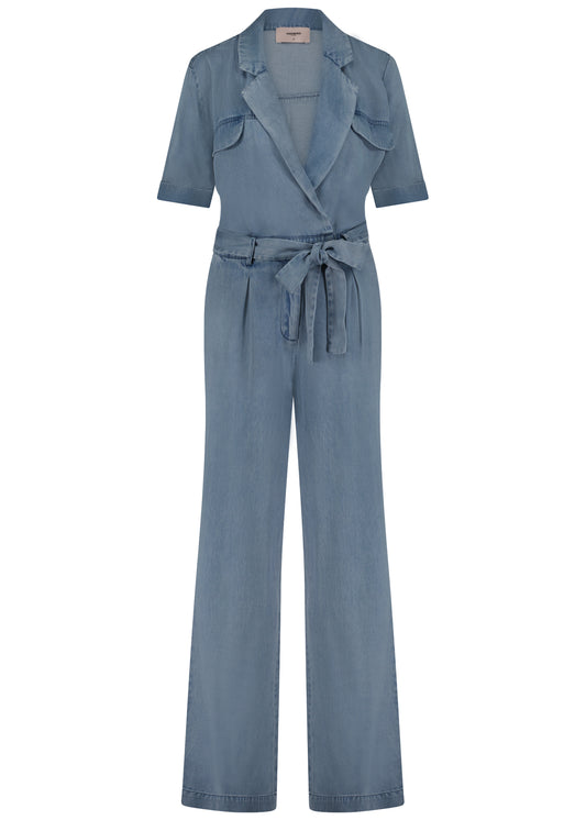 Yael Ss Jumpsuit Ice blue