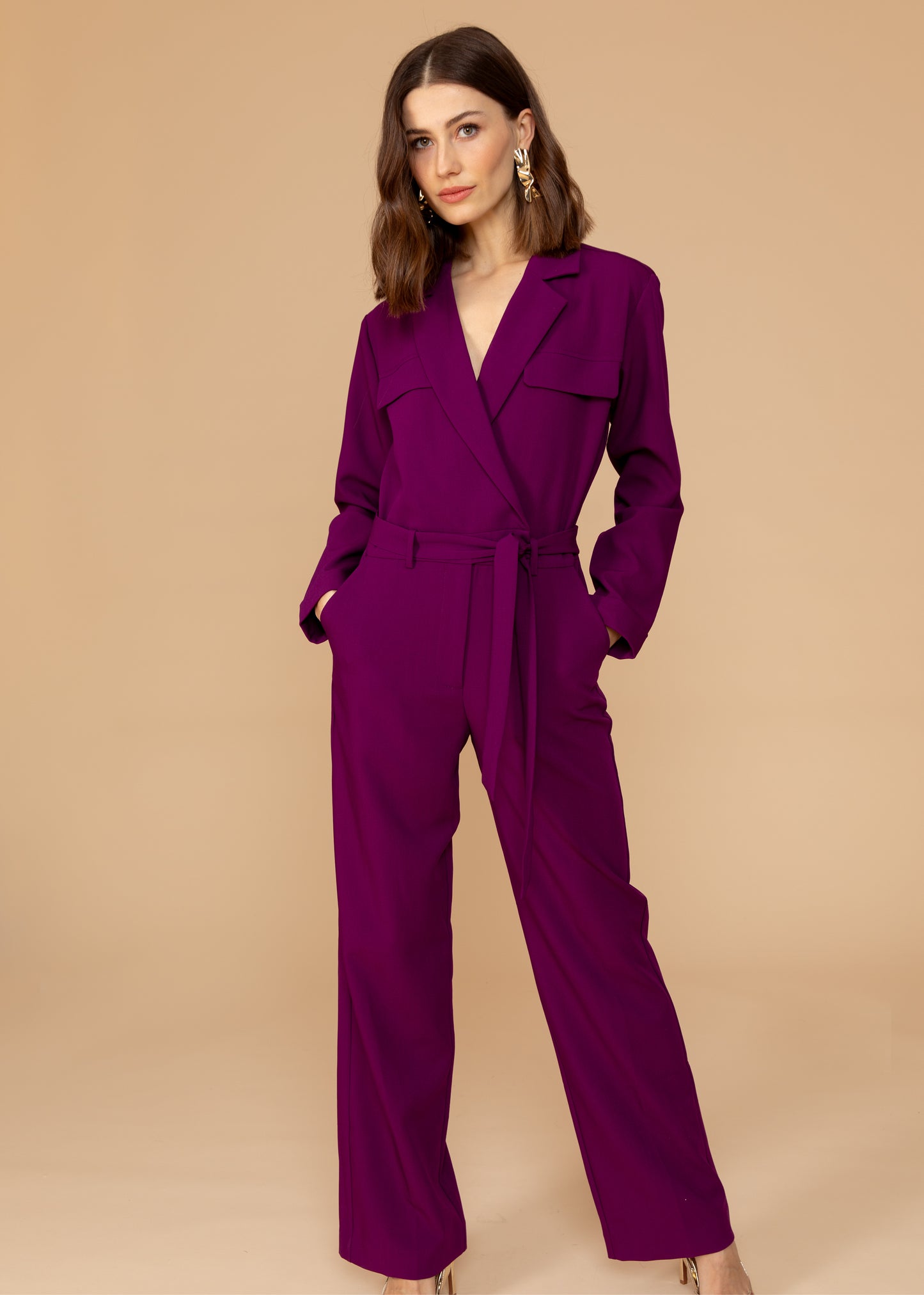 Yael Jumpsuit Grape juice