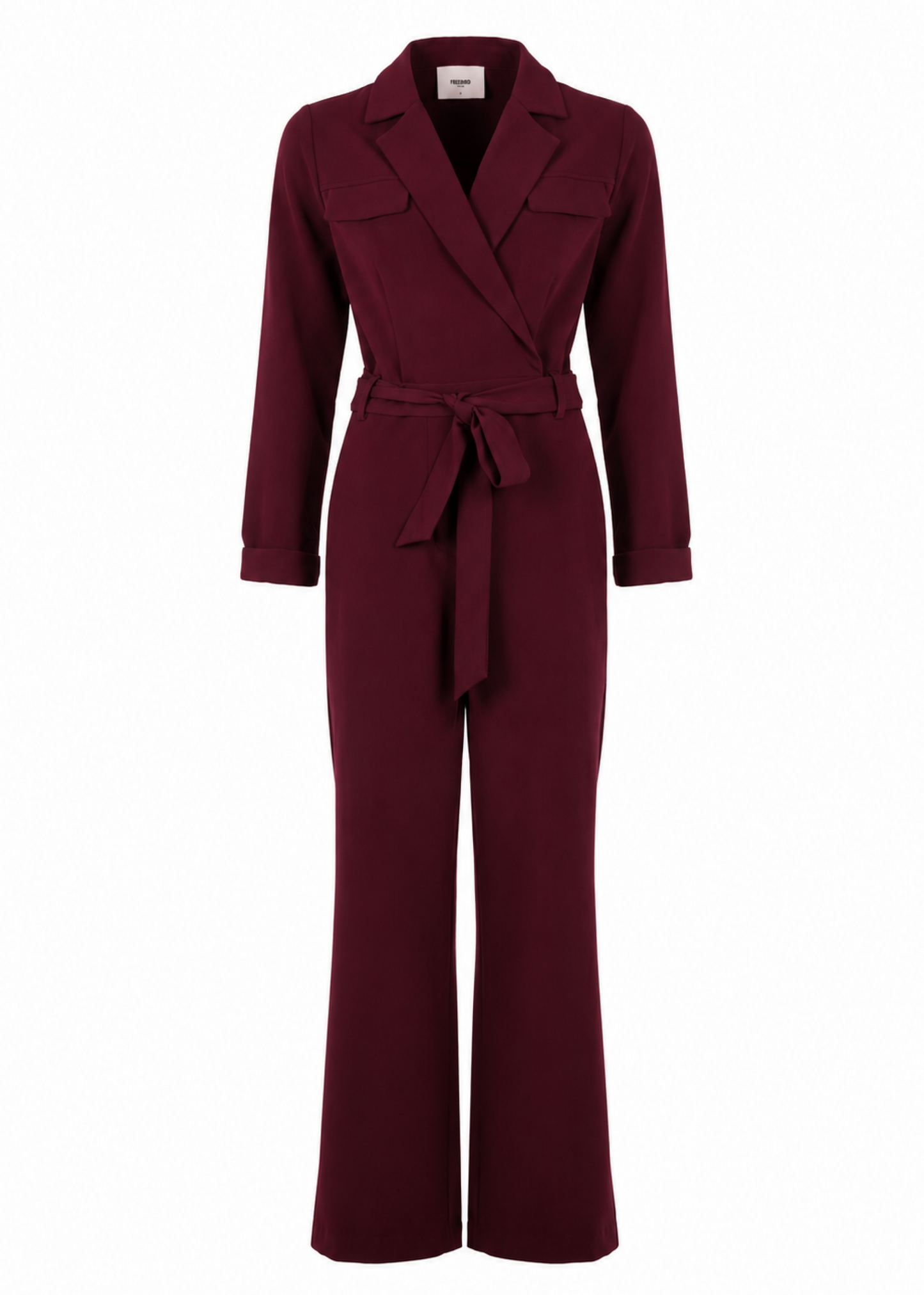 Yael Lange Mouw Jumpsuit - Burgundy