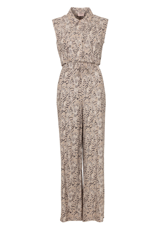 Yune Jumpsuit Beige