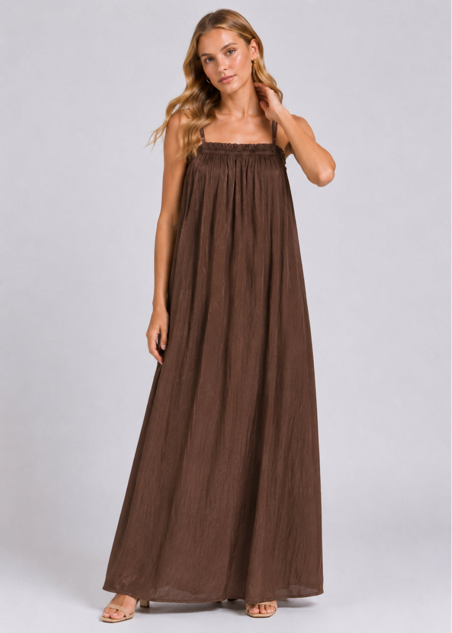 Dolce Dress - Golden Cacao