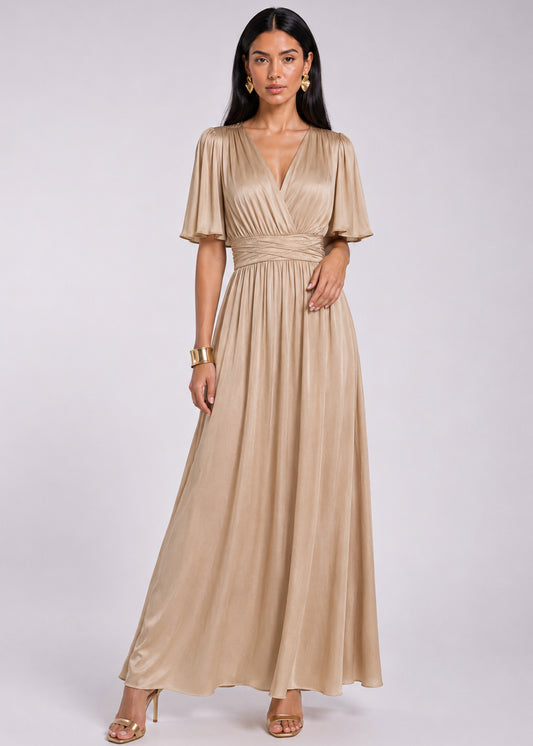 Domia Maxi Dress - Sandy Beach