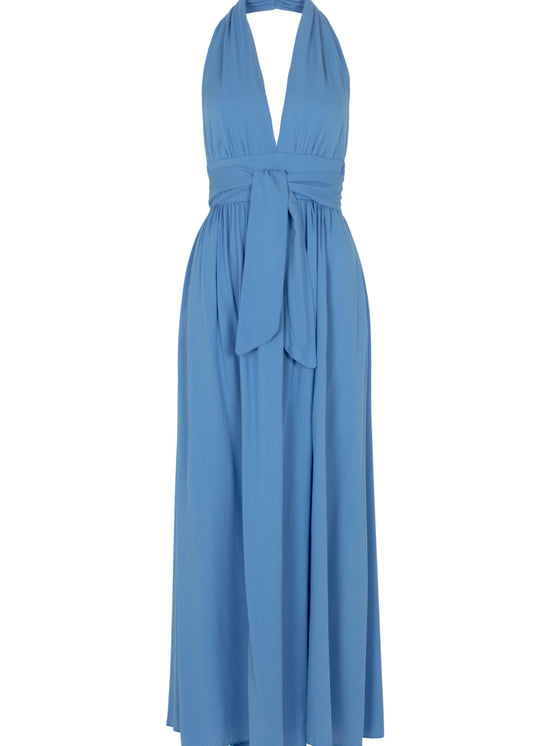 Dominic Maxi Dress Soft blue