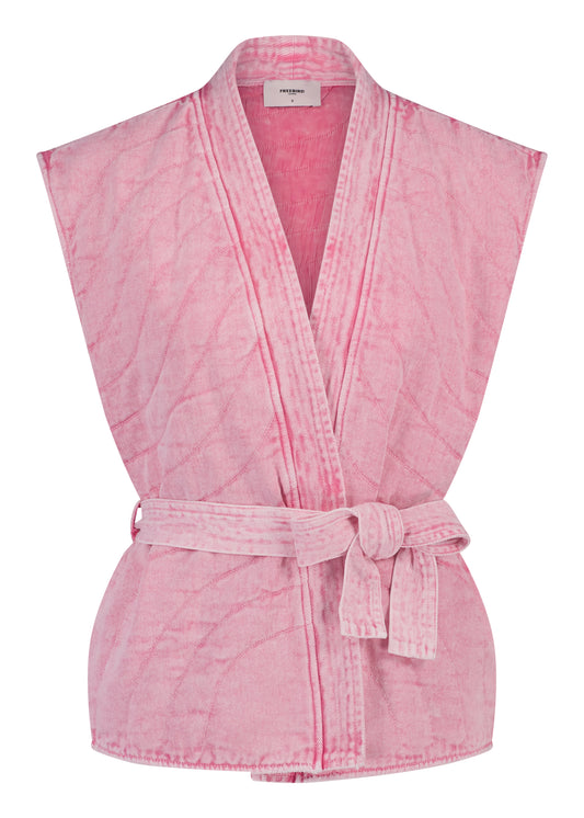Golda Gilet Pink