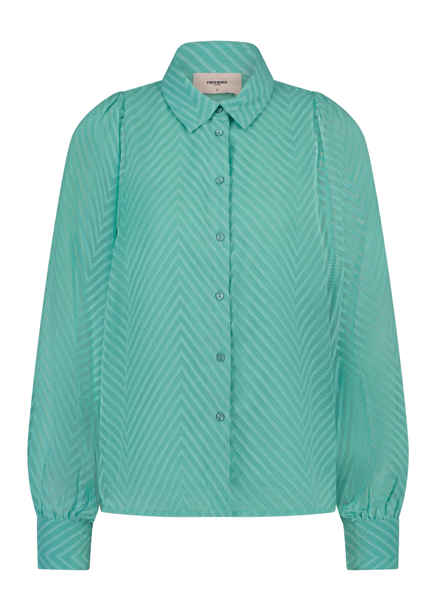 Kendall Blouse Aqua Green