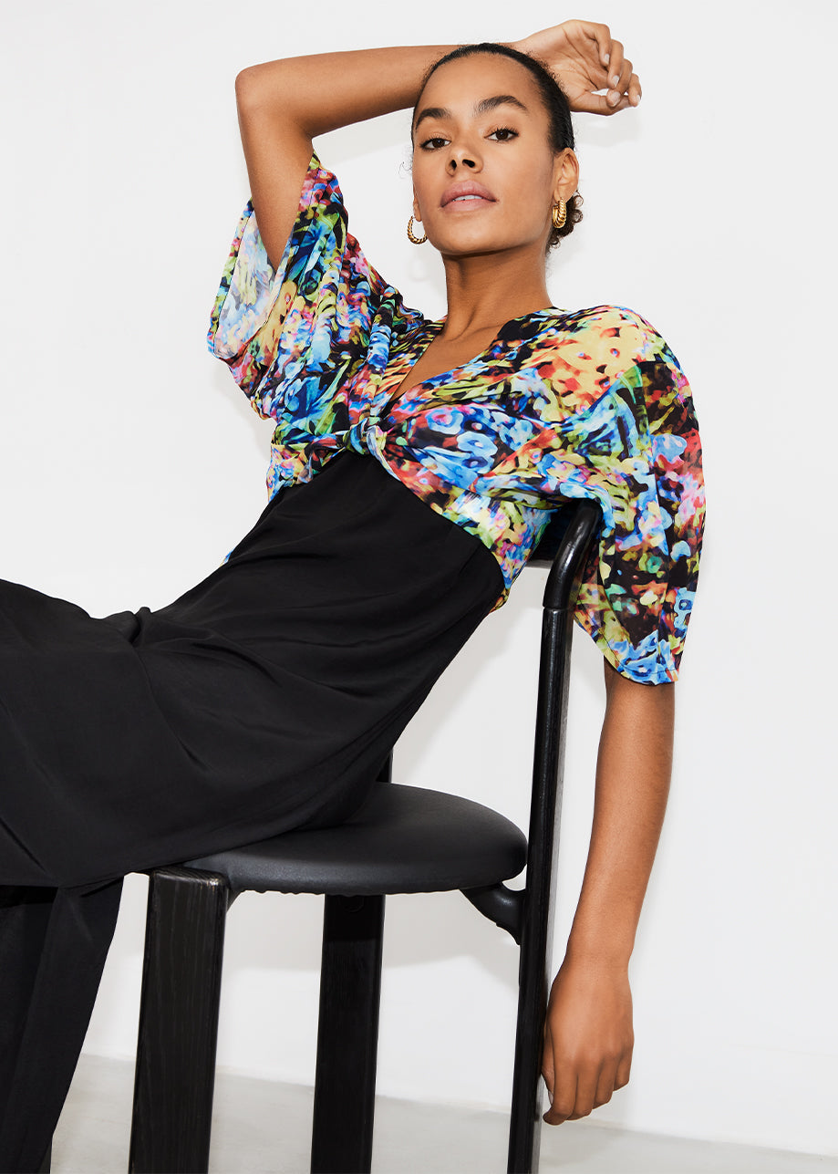 Clover Jurk Zwart