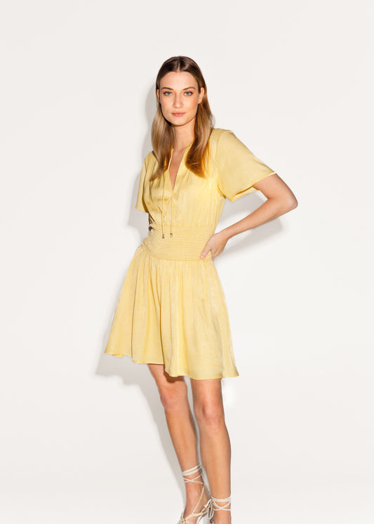 Friday Ss Dress Yellow