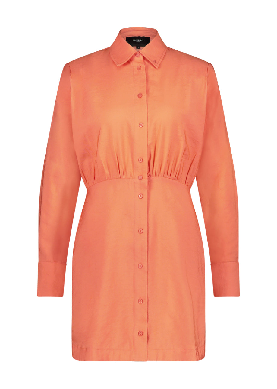 Claudia Dress Coral